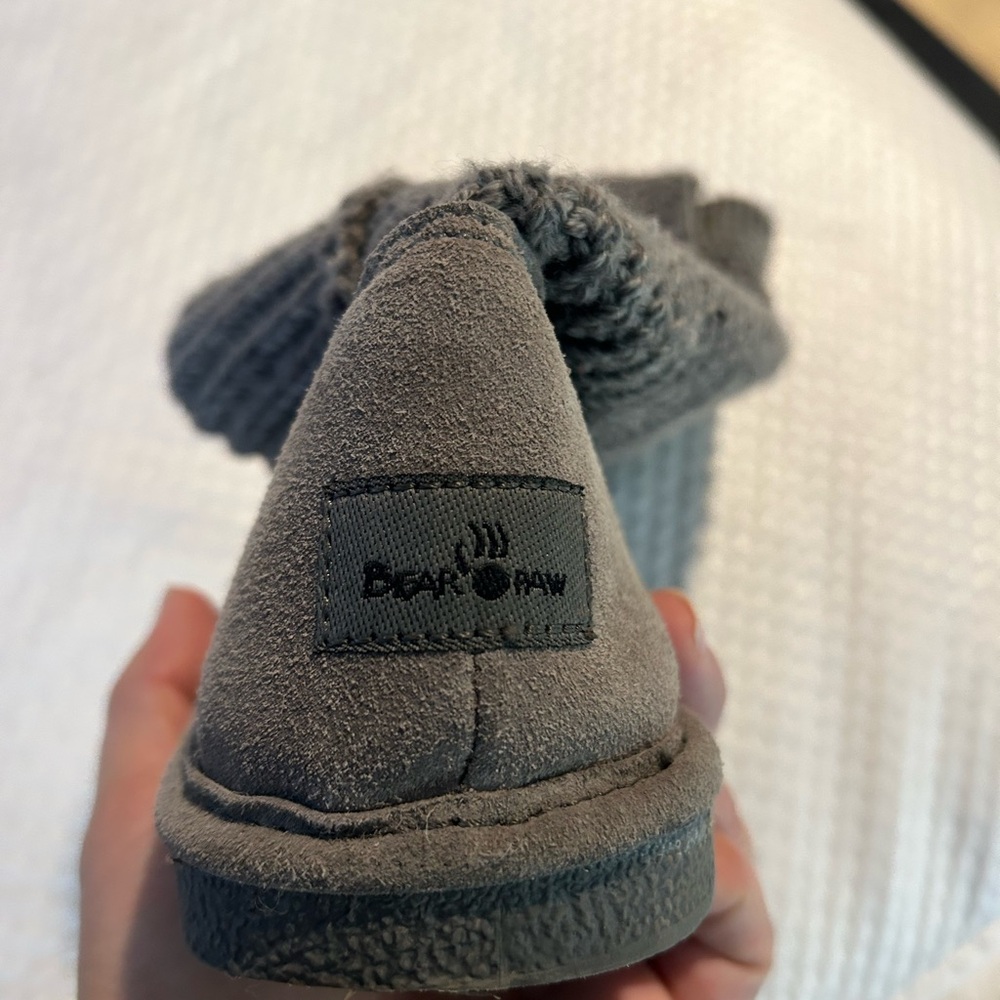 BearPaw Women’s Winter Boots Size 7  / Gray - Picture 4 of 7